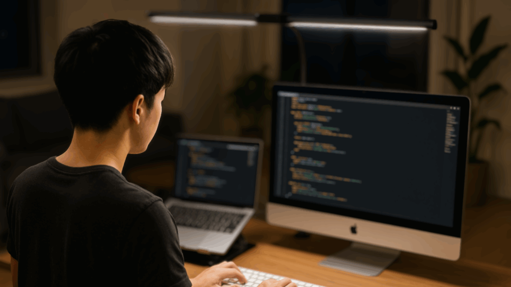 プログラミング Python学べるスクール5選｜3時間かかっていた作業が10分に｜Pythonを学んだ僕の体験談：アイキャッチ画像